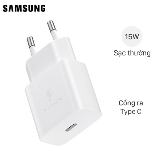 Củ Sạc Type C 15W Samsung EP-T1510N